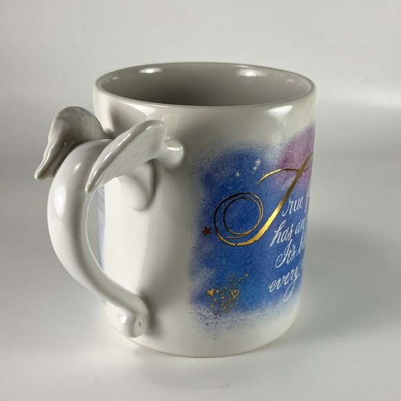 Angel Avon True Friendship Ceramic Coffee Tea Cup Mug Collectible 3D - Picture 3 of 10